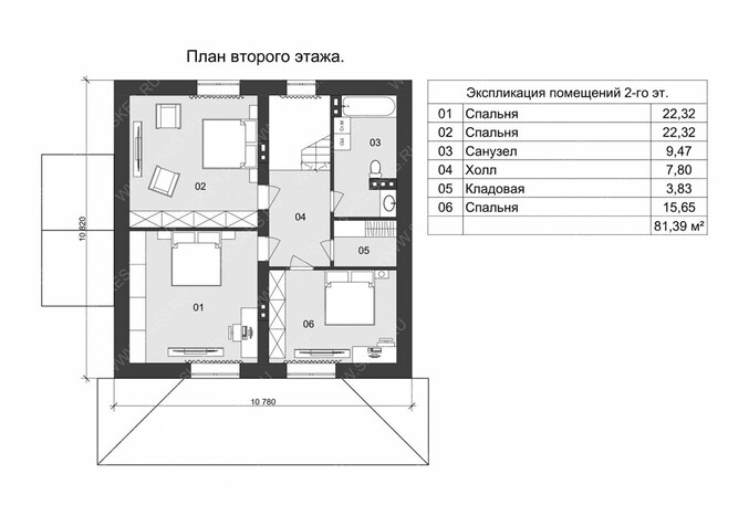 Дом из керамических блоков КБ-026