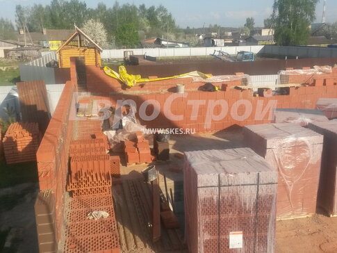 Кладка керамического блока